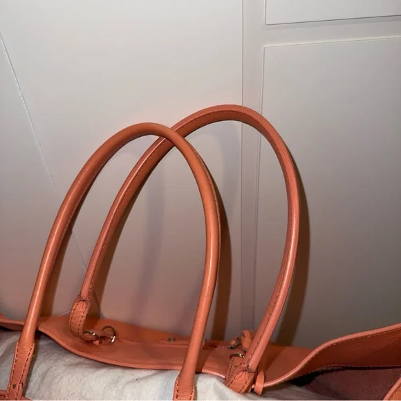 Balenciaga Papier Coral Pink Tote Bag - Picture 6 of 11